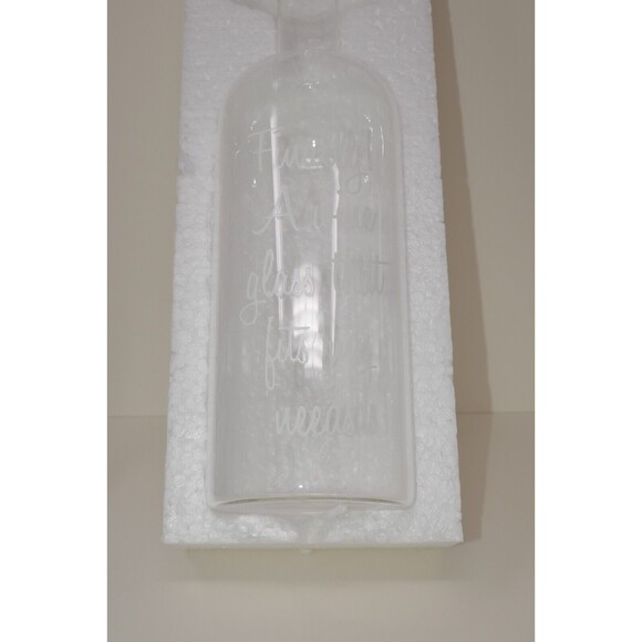 Big Mouth The Original Wine Bottle Glass Gigantic Holds Full Bottle 750 ml NEW - Picture 6 of 6